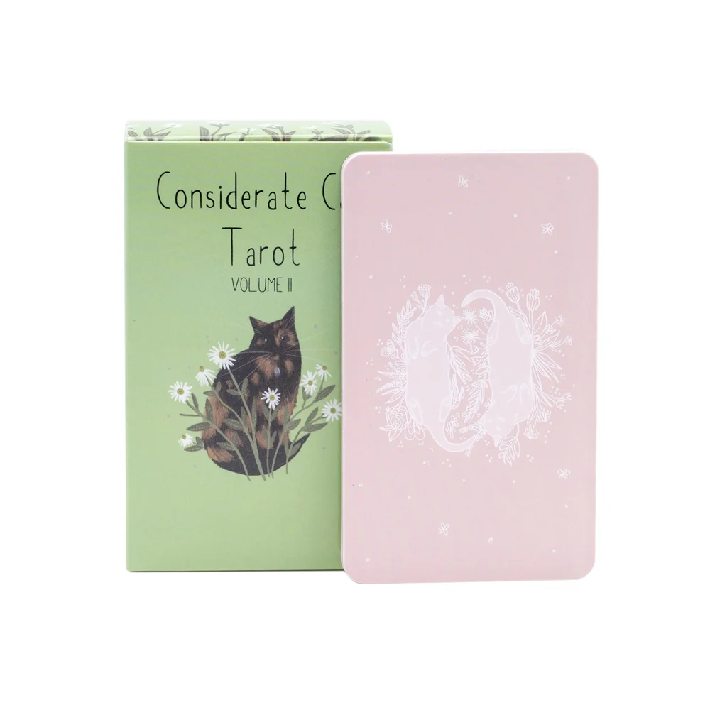 Fate Considerate Cat Tarot Tarot Playing  Lovely Decks Cards Deck For Family Tarot Cards Oracle Card