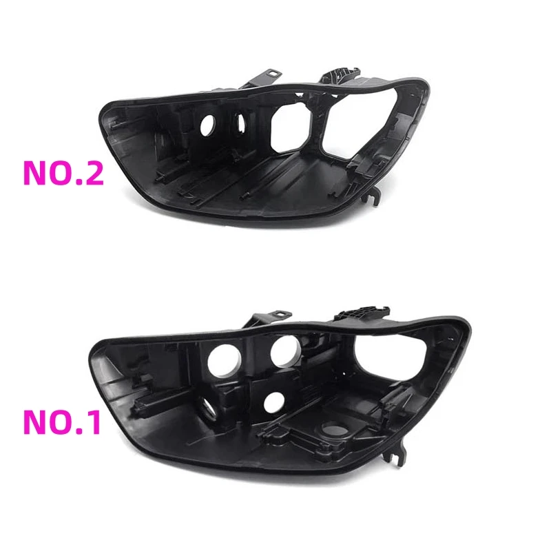 For Audi A6 S6 C7 2012 2013 2014 2015 Headlamp Base Headlight Rear Shell Replace Headlight House Black rear shell