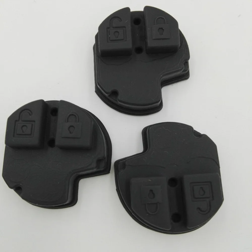 Replacement Remote Rubber Pad Button Fob For Suzuki Grand Vitara Swift Ignis Alto Sx4 2 button remote Silicone Cover key