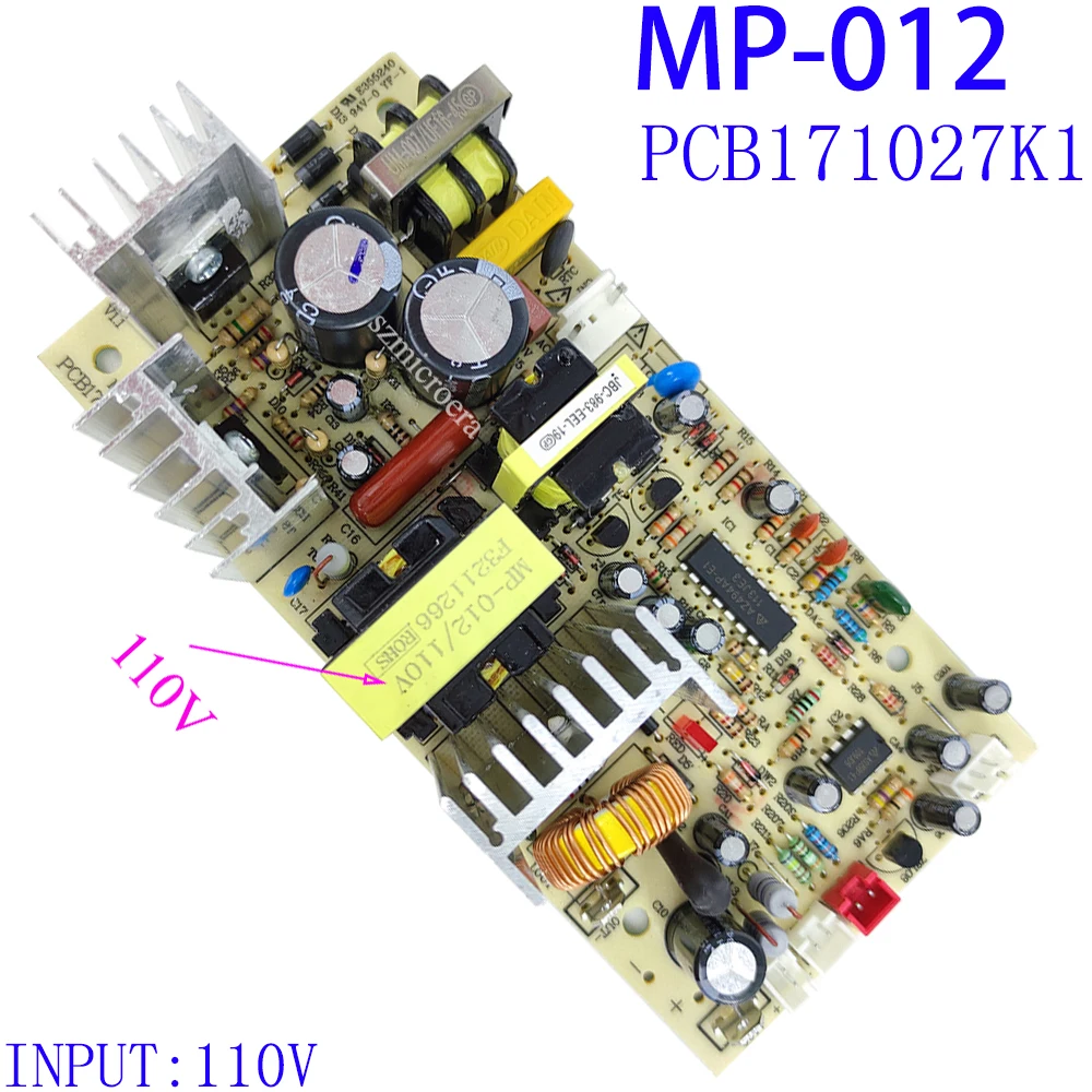 Whynter CHC 120-s Cigar Humidor MP-012 PCB171027K1 110V Input Main Board Power Supply Refrigeration Sheet Parts