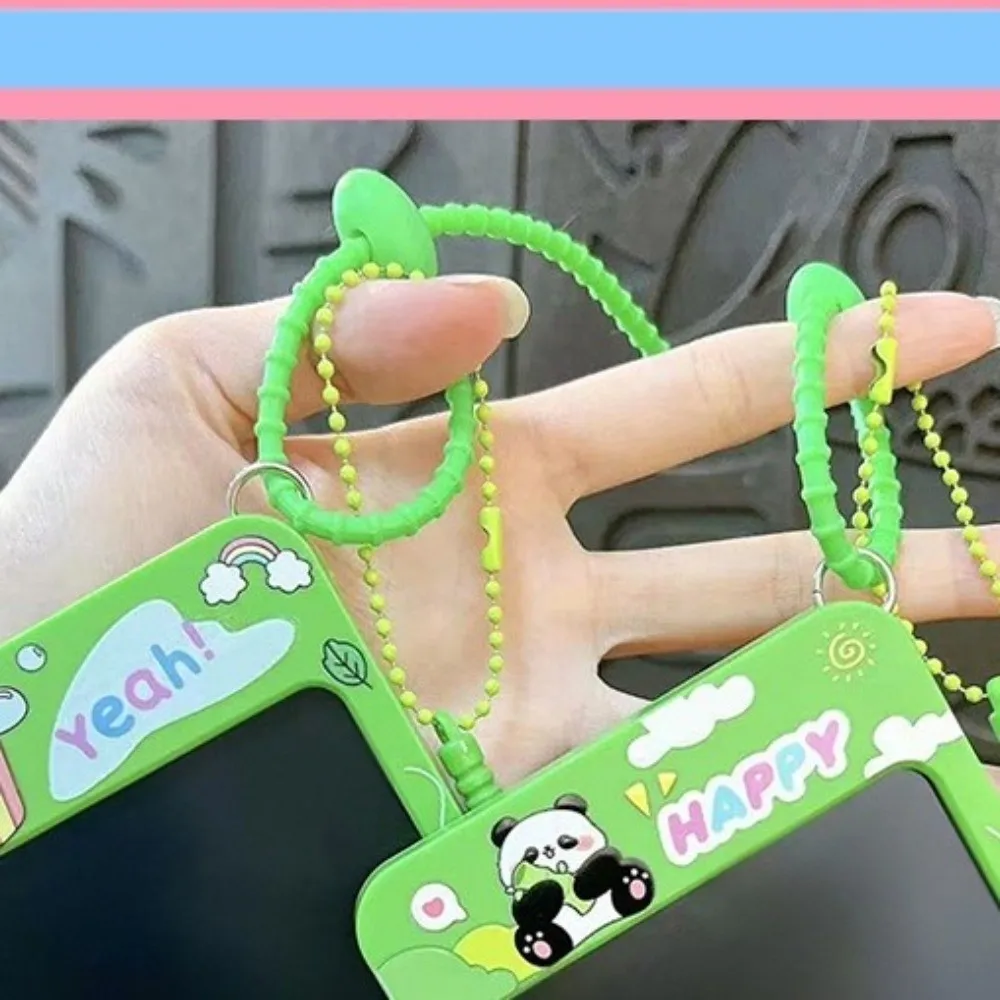 Reusable Keychain Writing Board One-Button Clear Creative Drawing Board Creative Graffiti Board Mini Design One-Click Clearing