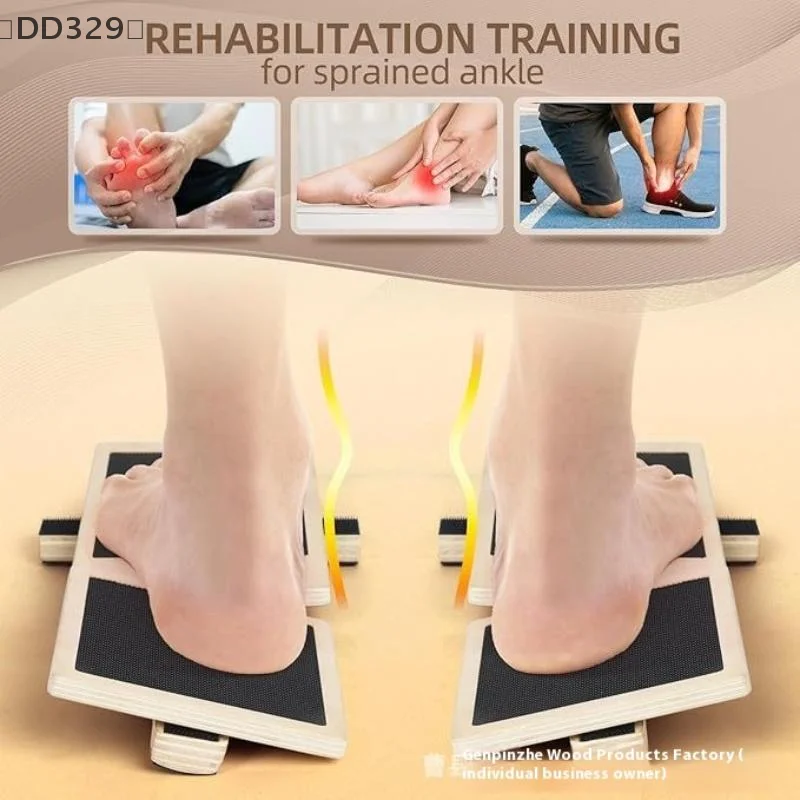 maveradd329⚡fisioterapia-corretor-de-postura-placa-de-equilibrio-de-pe-Unico-fortalecedor-de-tornozelo-exercitador-esticado-placa-de-oscilamento-antiderrapante