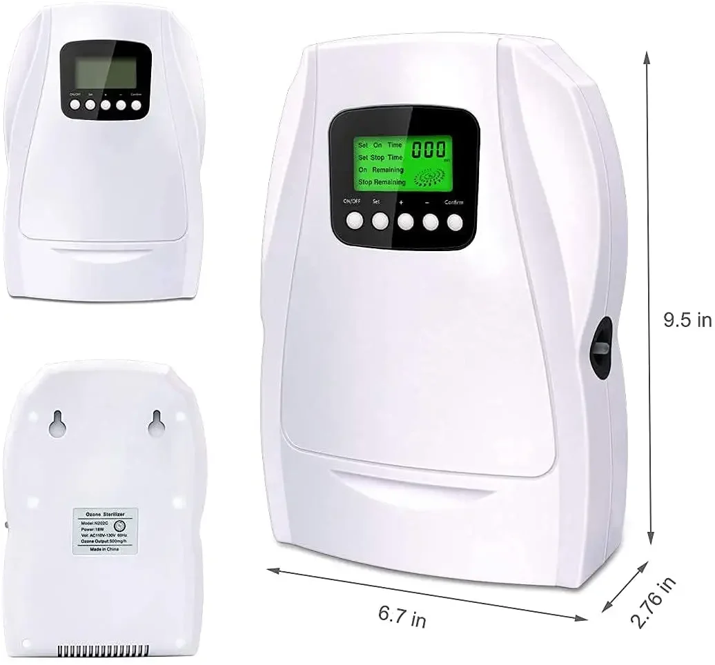 Ozone Generator Sterilizer AC220V Air purifier Purification Fruit Vegetables Water Food Preparation Ozonator Ionizator