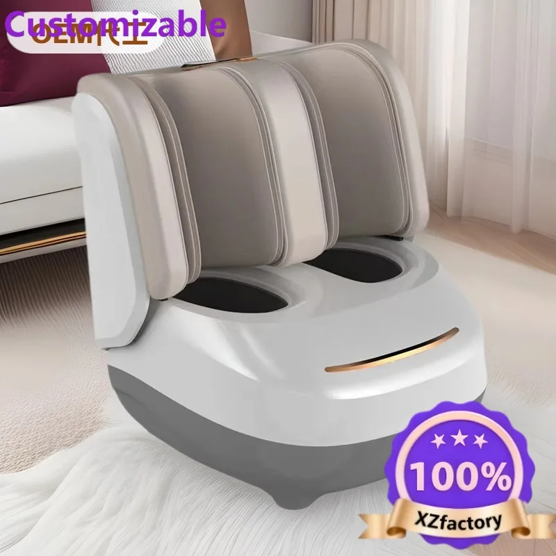 Customizable Full Wrap Foot Massager Heating Kneading Legs Electromechanical Massager Foot Therapy Machine
