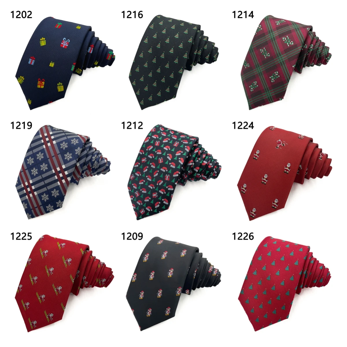 High Quality Christmas Tie Holiday Restrictions Ties For Men Christmas Party Men's Tie Necktie Suit Accessories Santa Claus