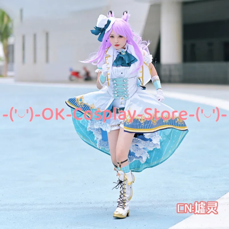 Anime Umamusume:Pretty Derby Mejiro McQueen Cosplay Costume Game Champion Suit Women Uniform Halloween Party Outfit Custom Made - Image 4