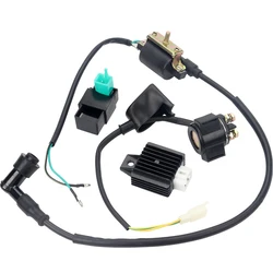 Ignition Coil CDI Regulator Rectifier Relay Kit for 50cc 70 90cc 110cc Chinese Quad ATV 4 Wheeler