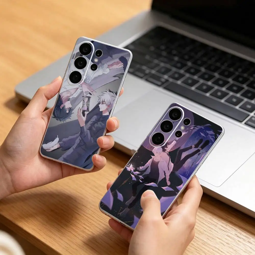 Adolescence L-Link Click time mystery  Phone Case For Samsung S25,S24,S21,S22,S21,S20,S10,S9Ultra,Plus,Fe,Lite Transparent Cover