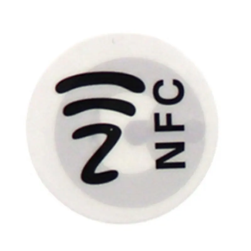 NFC 방수 애완 동물 소재 스티커 모든 전화에 대 한 스마트 접착제 Ntag213 태그, 1 피스