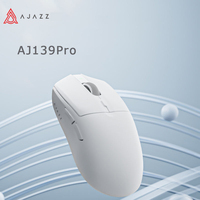 AJAZZ AJ139 PRO Gaming Mouse Wireless Bluetooth PAW3395 Receiver Gaming Office