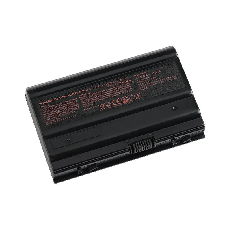 P750BAT-8 Laptop Battery 14.8V 5400mAh for Clevo P750DM3‑G,P750DM2‑G,P750ZM,P750ZM‑G, P750ZM‑S,P751DM,P751DM‑G,P751DM2‑G Series