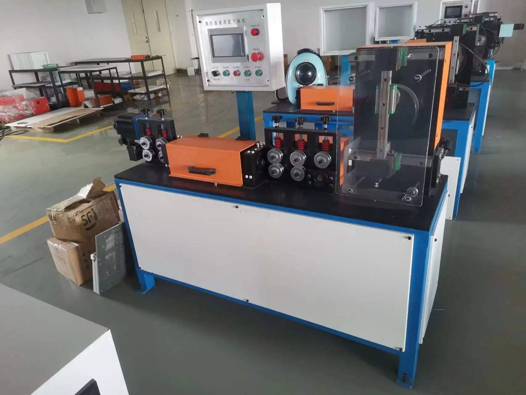 Deposit Price 0.8-5mm Stainless Steel Iron Wire Automatic Wire Cutting Machine Wire Straightening and Cutting Machine