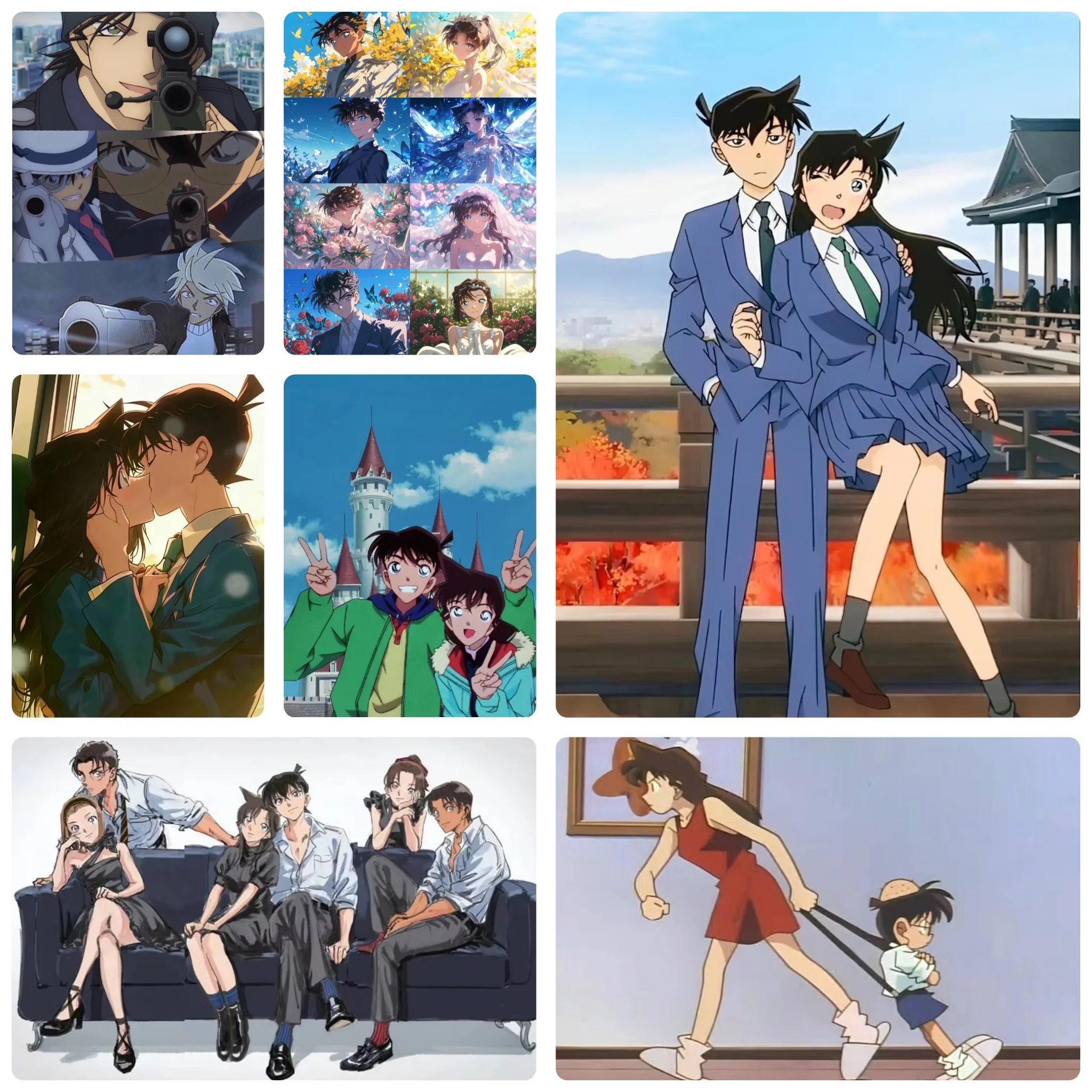 DIY Diamond Painting Kit, Detective Conan Japanese Anime Artwork, DIY Picture for Bedroom Wall Ornament, Gift for Collectors