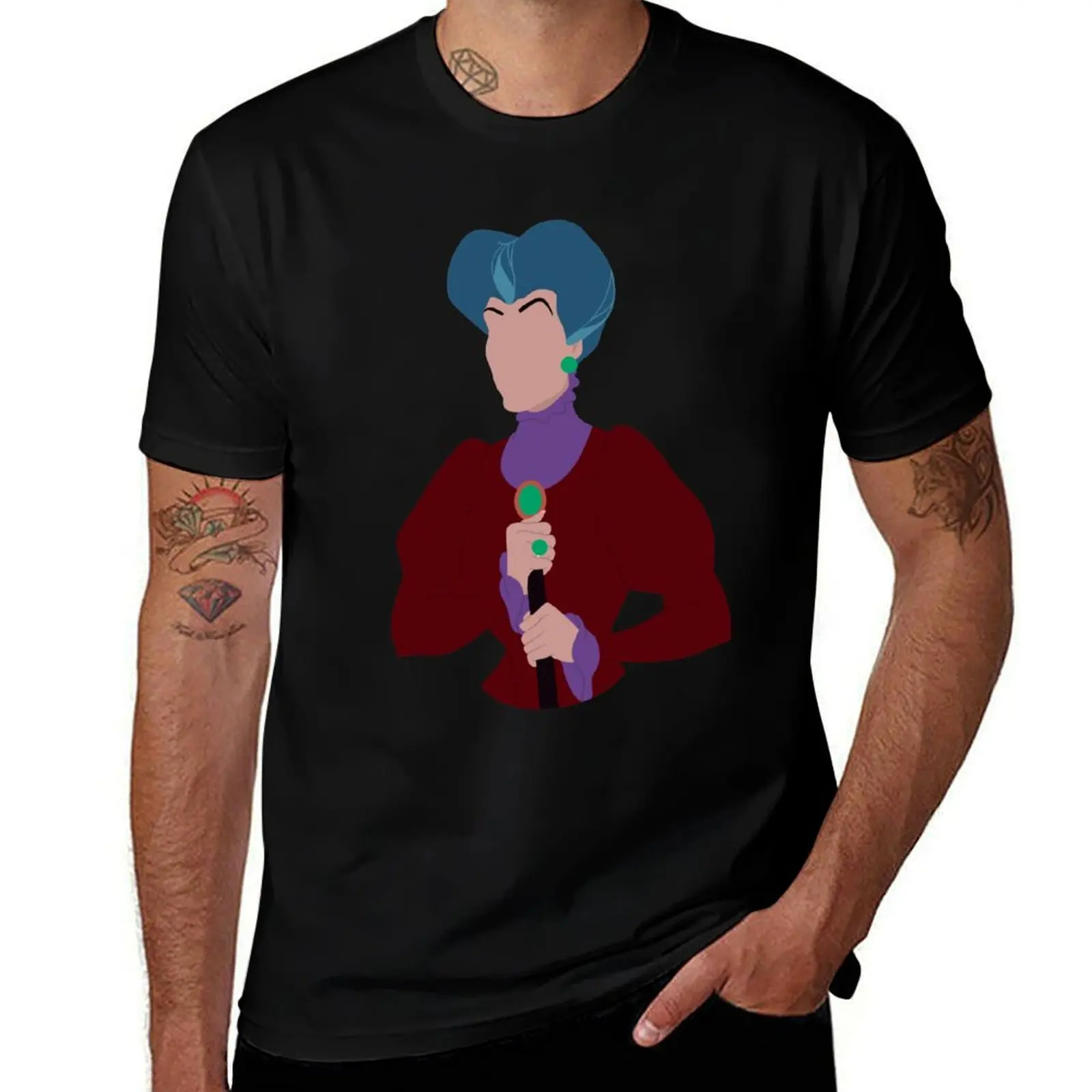 

Minimalist Lady Tremaine T-Shirt man graphic t shirt funny t shirts cotton