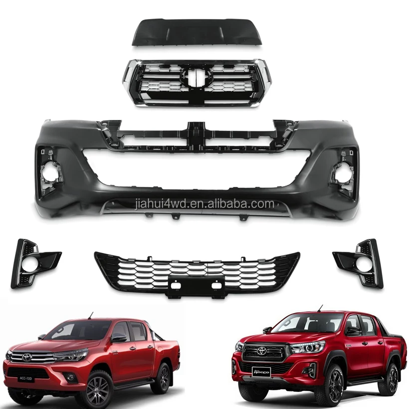 

Для Toyota Hilux Revo 2015-2017 преобразование в Rocco 2018-2020 комплект кузова для личного подтяжки JIAHUI 4X4