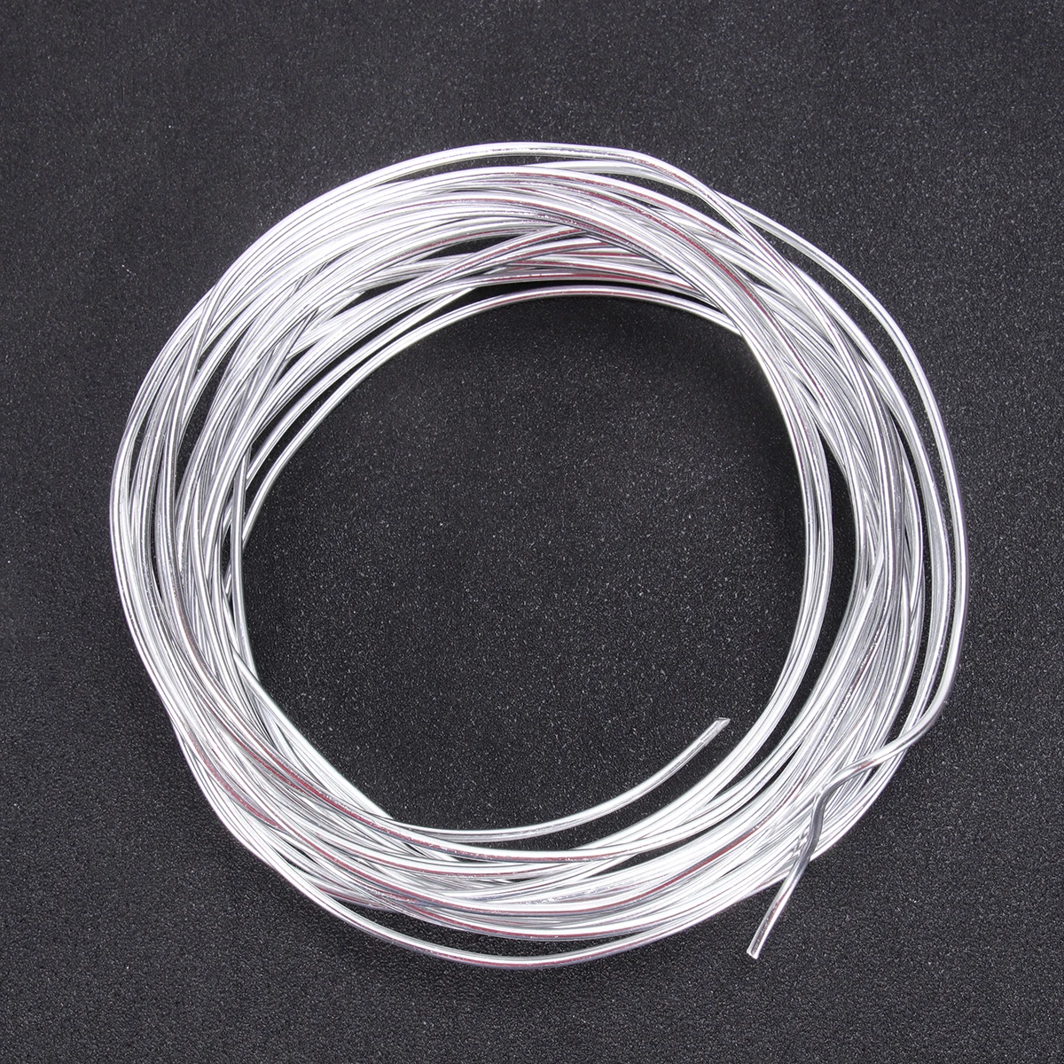 

Flexible Aluminium Wire Silver Craft DIY Iron Wire Mould Frame Accessory Ideal for Models Clay Cover Bike Hair B