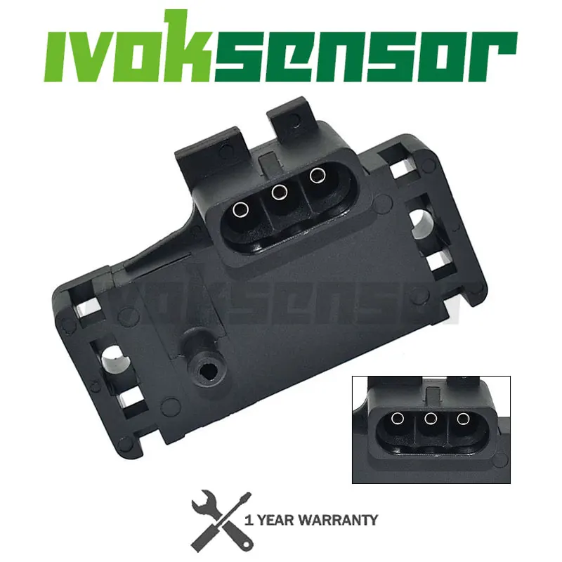 NOS Transducer MAP Sensor Barometric Pressure Sensor For Chevrolet Corvette Camaro Cadillac Allante 16006833 16038591 16022790