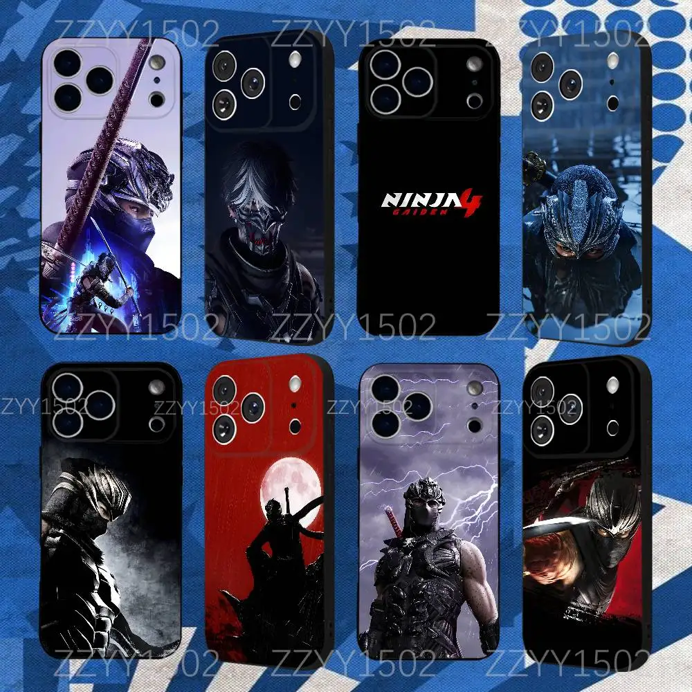 

N-Ninja G-Gaiden 4 NG4 Ryu Phone Case For iPhone 17,16,15,14,13,12,Pro,Max,Plus,E,SE4,Air,Mini Black Funda Shell