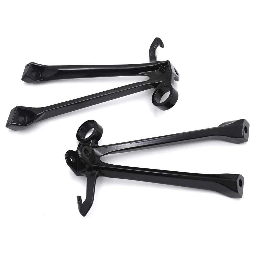 Motorcycle Rear Passenger Foot Pegs with Brackets for GSX-R1000 2009-2016, Aftermarket Replacement 6