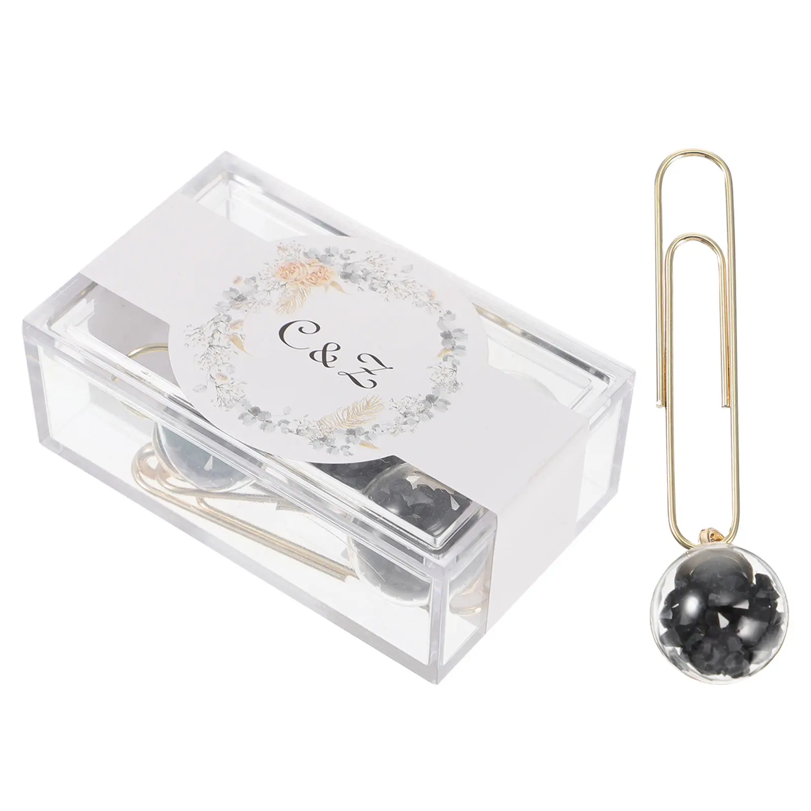 

Набор из 5 очаровательных скрепок для денег, писем, фотографий и документов, с прочным захватом, без царапин, с полированной поверхностью, для офиса и школы