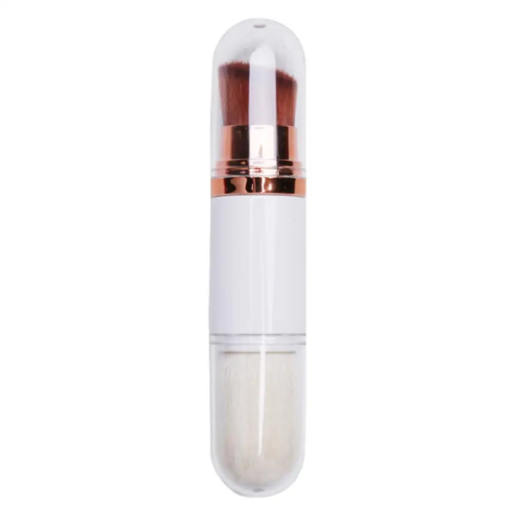 Pennello per fondotinta 2 In 1 pennello per trucco pennello per trucco vuoto da viaggio Blush trucco retrattile pennello sciolto di bellezza strumenti per il trucco Blush