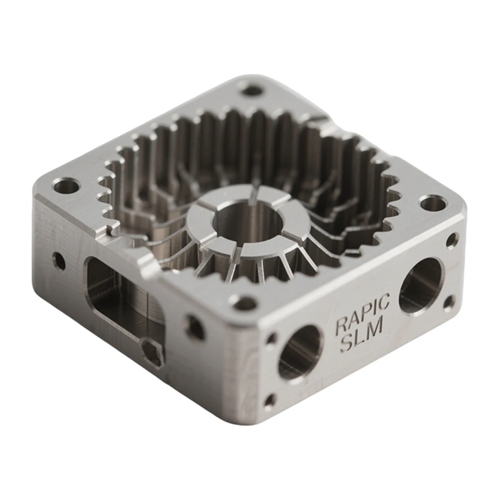 OEM SLM Metal 3D Printing Service Custom Alloy Multi-layer Gear Flange Hub Mechanical Transmission Gear Parts Rapid Prototyping