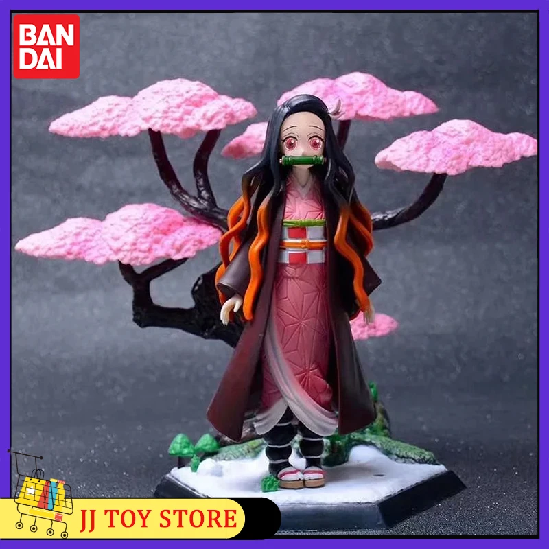 

Demon Slayer Anime Figure Kamado Nezuko Tanjirou Takeo Shinobu Cartoon Character Pvc Model Desktop Decoration Peripheral Gift