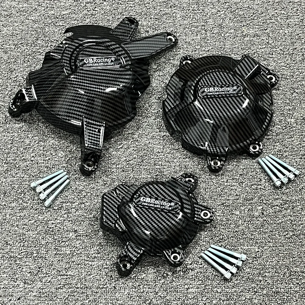 CBR650 엔진 보호 커버 HONDA CBR650R 2021 2022 2023 2024 2025 CB650R 2021 2022 2023 2024 2025 탄소 섬유 인쇄