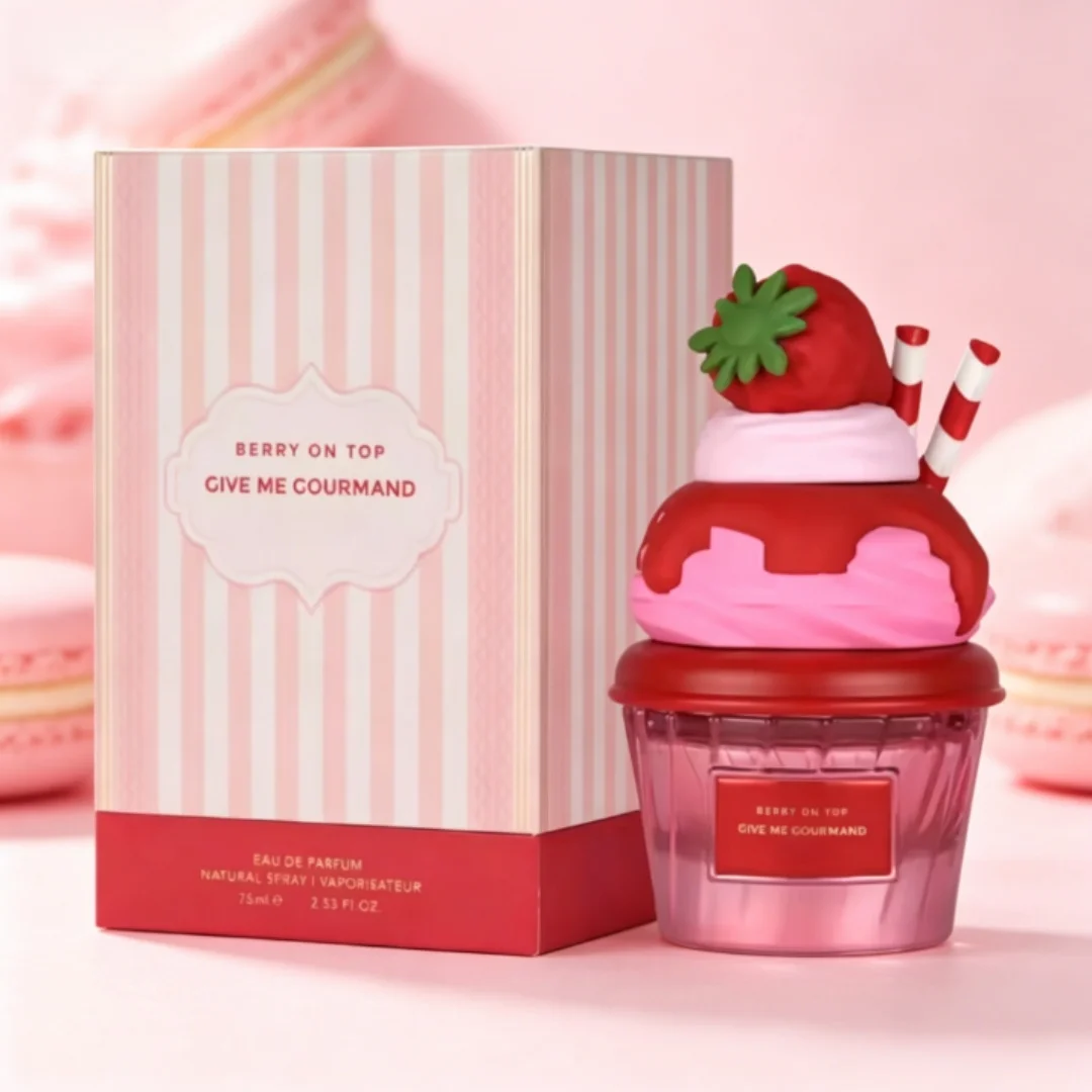 

LATEFFA " GIVE ME GOURMAND"75ML ( Whipped Pleasure, Mallow Madness,Berry on Top perfume