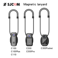 Magnetic Mount Bracket Lanyard, Magnetic Neck Strap, Quick Release Bracket for SJCAM C300 Pocket C200 C200PRO C100 C100Plus C110