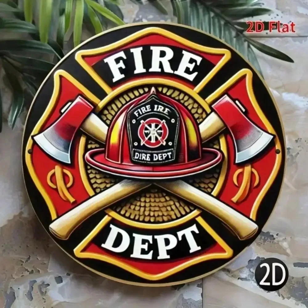 Vintage Metal Fire …