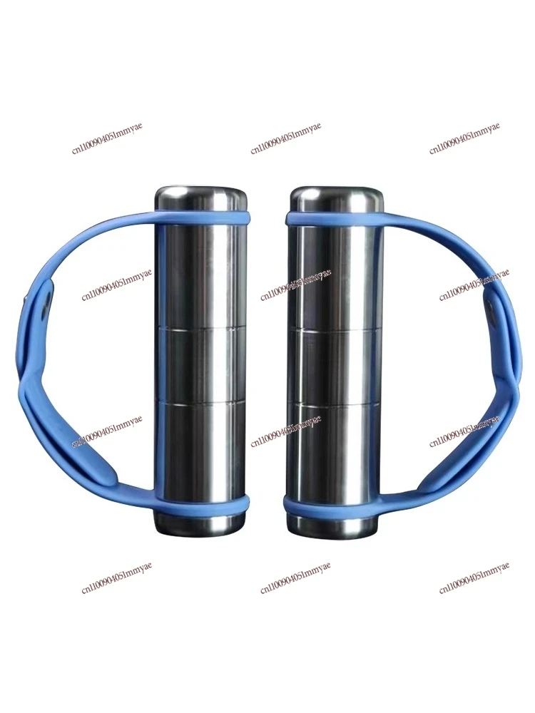 Stainless steel boxing dumbbells adjustable silicone protective belt weight training