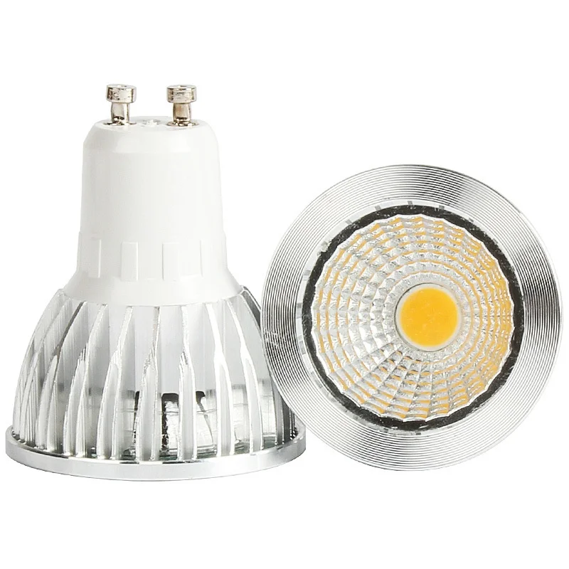 Imagem -02 - Lâmpada de Luz Led Branca Quente e Fria Lâmpada Cob Spotlights Lâmpadas Brilhantes E14 E27 Gu10 Gu5.3 Mr16 6w 9w 12w 15w Pcs