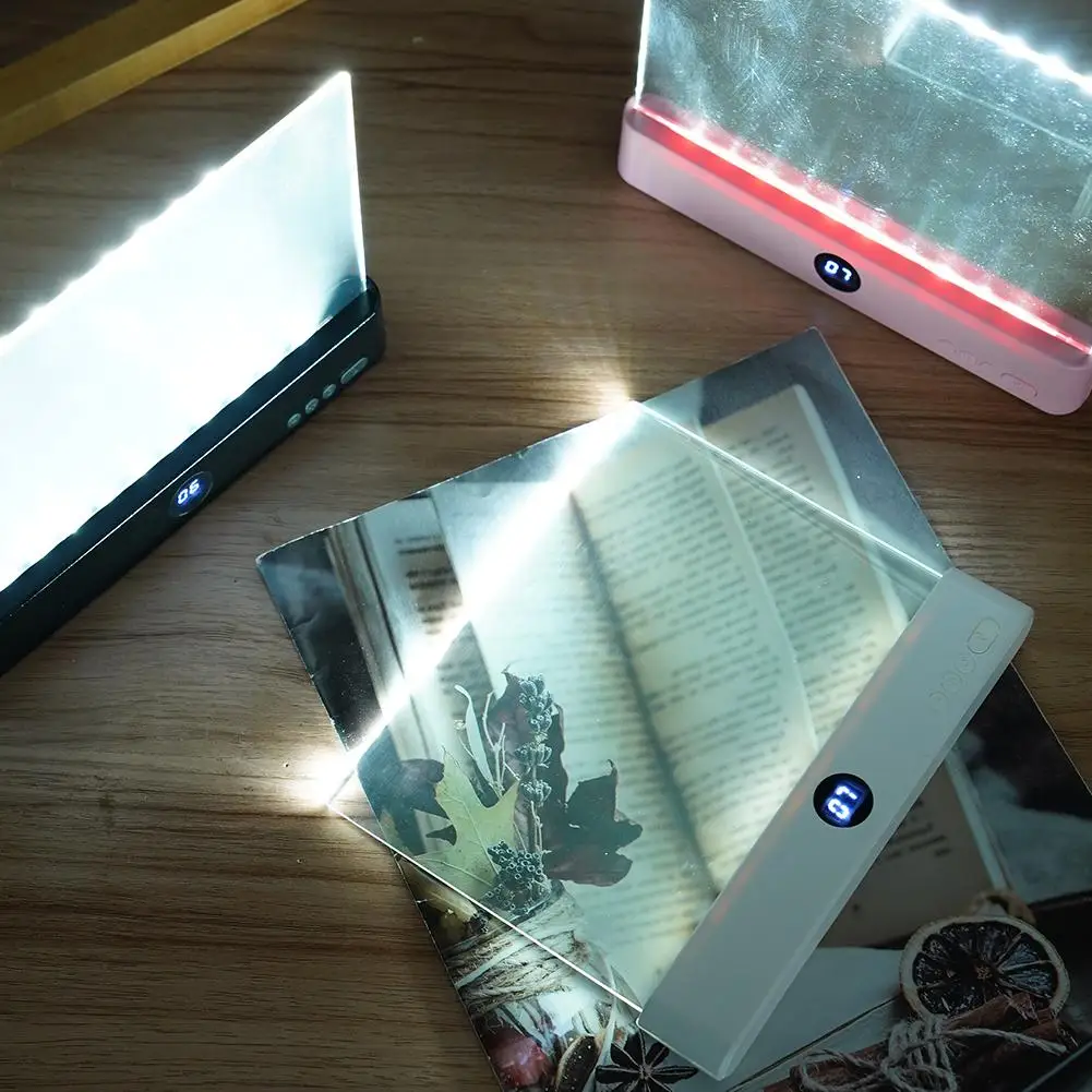 

LED Reading Lamp,Battery Book Light for Students,Eye-Care Night Light,Portable Desk Lamp for Indoor Reading, Eye-Friendly Glow