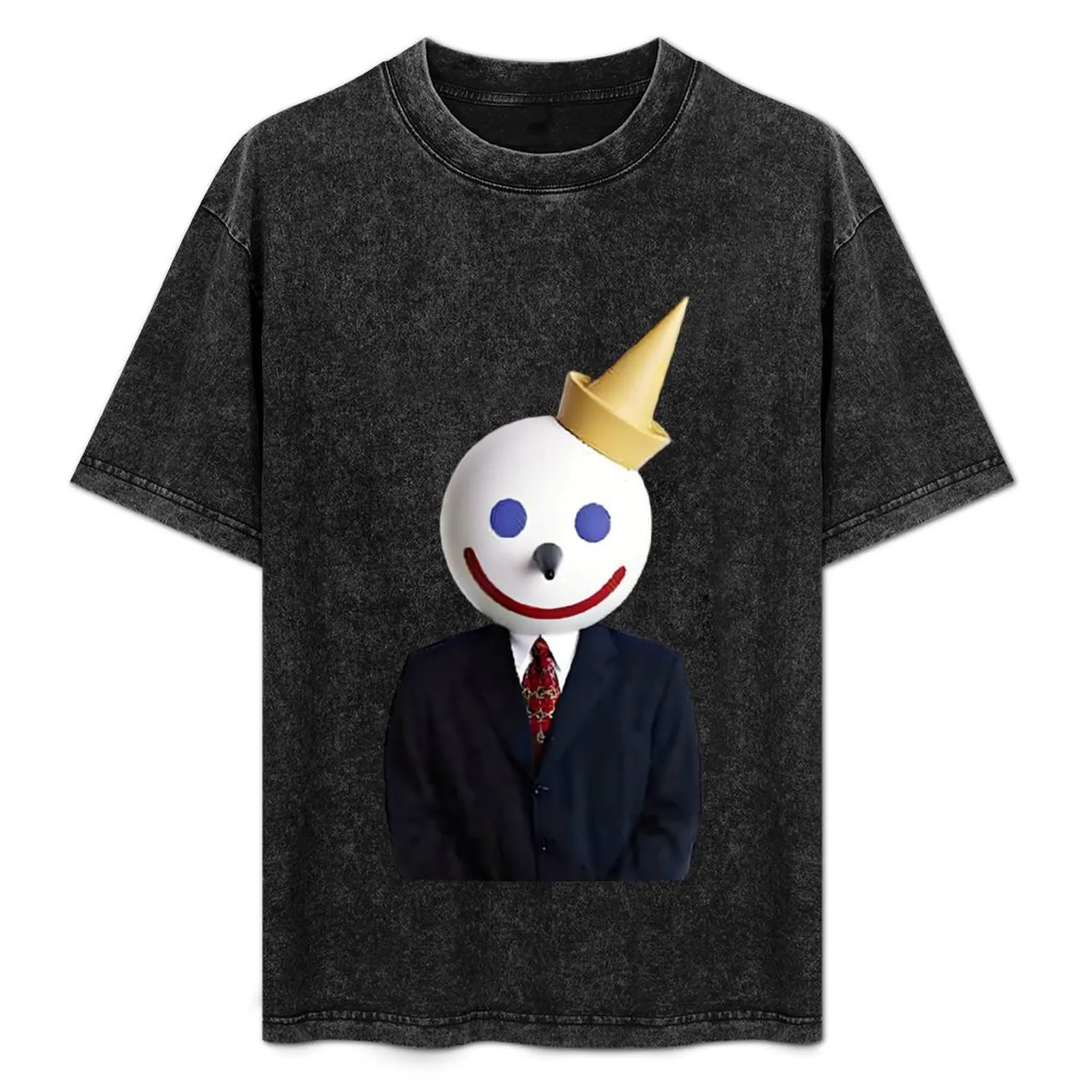 The Jack in the Box Man - creepy clown restaurant T-Shirt customizeds vintage graphic tee tees mens graphic t-shirts pack