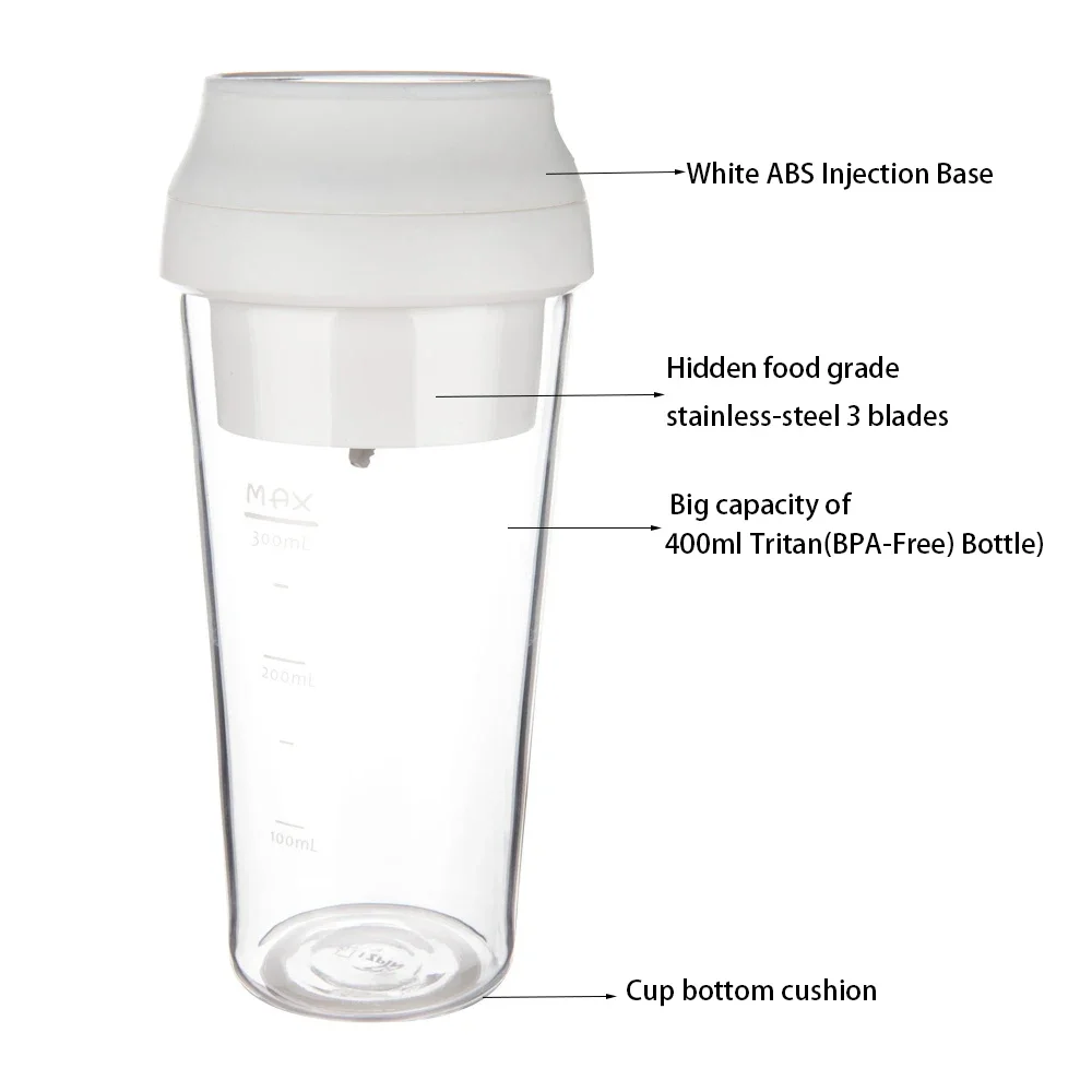 &Elektrischer Kabelloser USB-A – Portable Blender Usb Rechargeable Bewertung und Preis