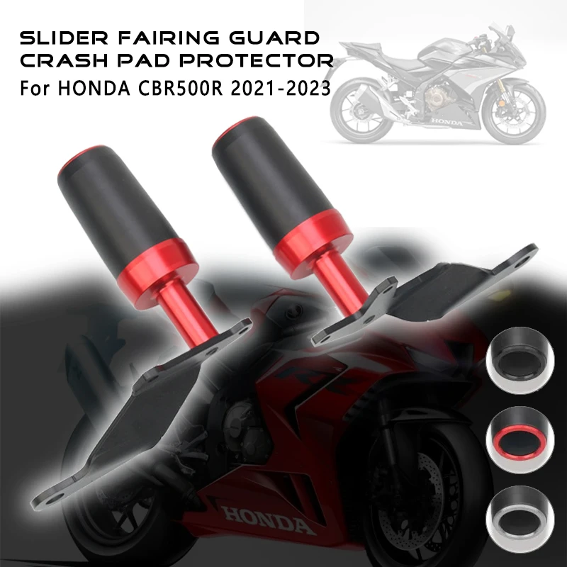 

Motorcycle Falling Protection Frame Slider Fairing Guard Crash Pad Protector For HONDA CBR500R CBR500 R CBR 500R 2021-2023