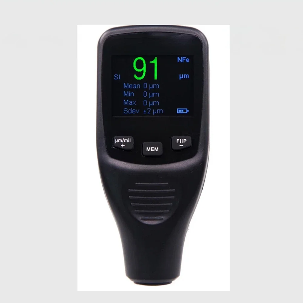 TuyaCar Body Tester Detailing Tool Auto Coating Thickness Gauge 50mil 1250um Car Paint Varnish Film Thickness MeterAlexa Google