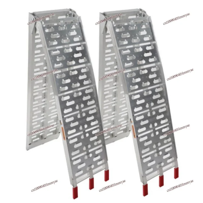 

with IRE LR001 Motorcycle Ramp Car Trailer ATV Vehicle Loading Ramp Folding Steel