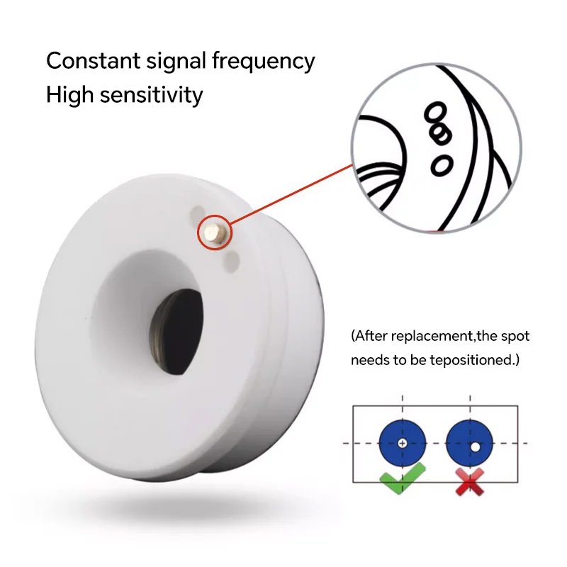 Imagem -03 - Anel de Suporte de Bico de Corpo Cerâmico a Laser D32 M14 D28 M11 Wsx Precitec Raytools Cabeça de Corte de Fibra Procutter Lightcutter Bt230 Bt240
