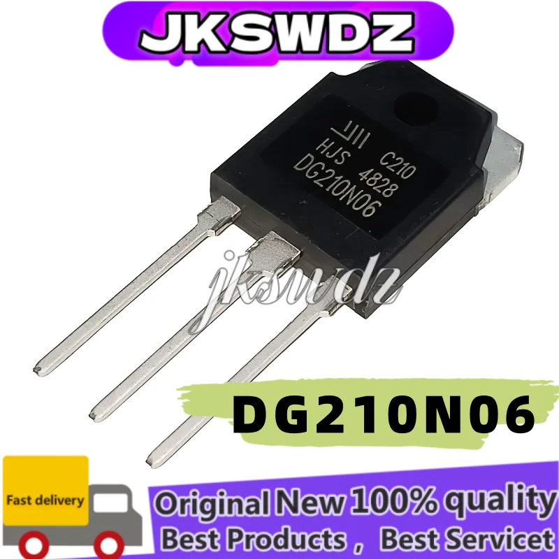 

5 Uds 100% NEW DG210N06 TO-3P HA210N06 210A 60V High Power Inverter N Channel MOS Field Effect Transistor