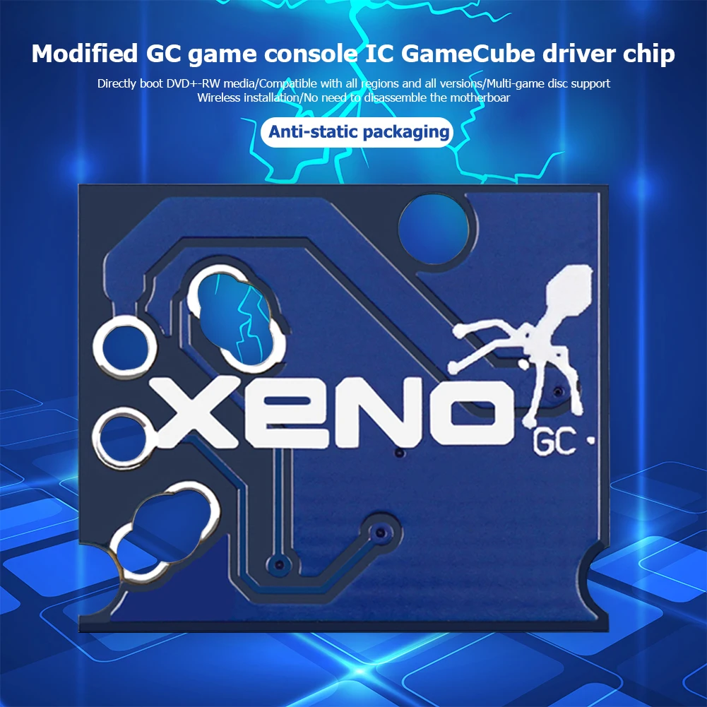 Chip di azionamento per Xeno Mod GC Chip di lettura diretta Modchip per Nintendo GameCube NGC Console di gioco accessori intelligenti da gioco