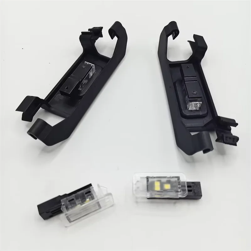 4-teiliges LED-Fußraumbeleuchtungsset mit Kabel, Innenraum-Fußlampe für VW T-ROC Jetta Polo T-Cross Enyaq ID4 ID3 Tayron Talagon – Detail 12