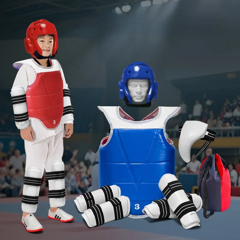 ensemble-de-protection-epaissi-pour-le-taekwondo-masque-integral-protege-poitrine-casque-de-protection-pour-enfants-pratique-pour-l'entrainement-et-la-competition