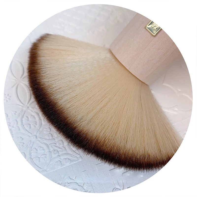 Brosses anti-poussière pour ongles de grande taille, outil de nettoyage de poudre, accessoires de manucure, brosse ronde anti-poussière pour vernis Gel UV acrylique