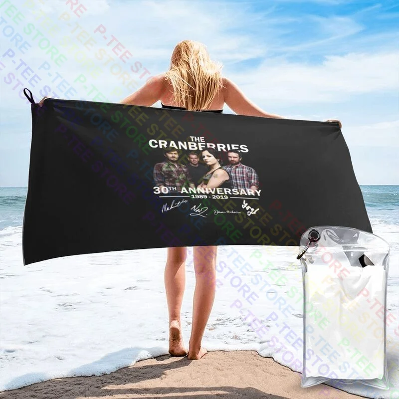 The Cranberries 30Th Anniversary 1989 2019 Quick dry Towel Printed Bath Towel Personalized