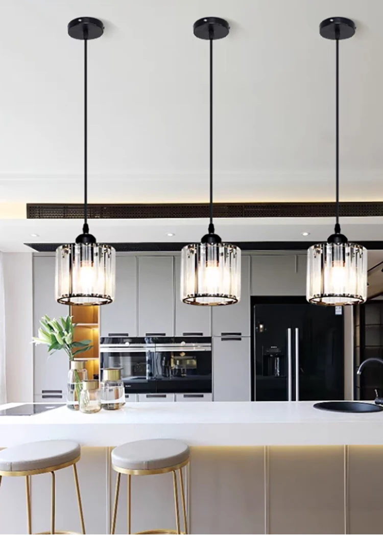 LED Creative Personality Crystal Ceiling Lamp Bedroom Restaurant Modern Simple Corridor Entrance European Style Small Chandelier