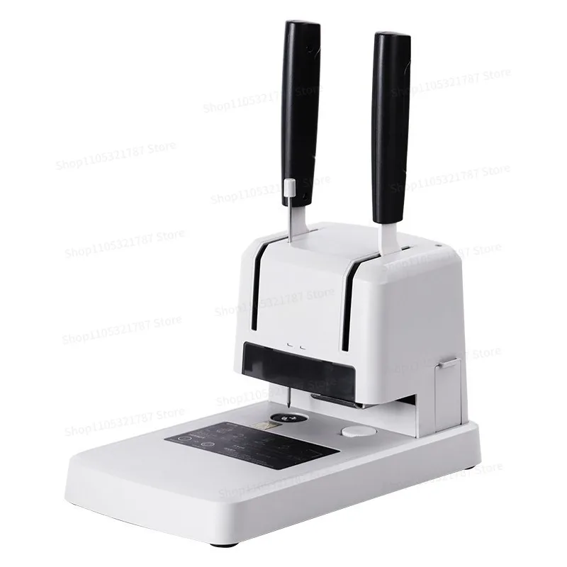 Certificate Binding Machine 33669S/GB341 Financial Punching Machine Accounting Bid Binding Volume Hot Melt Riveting Tube
