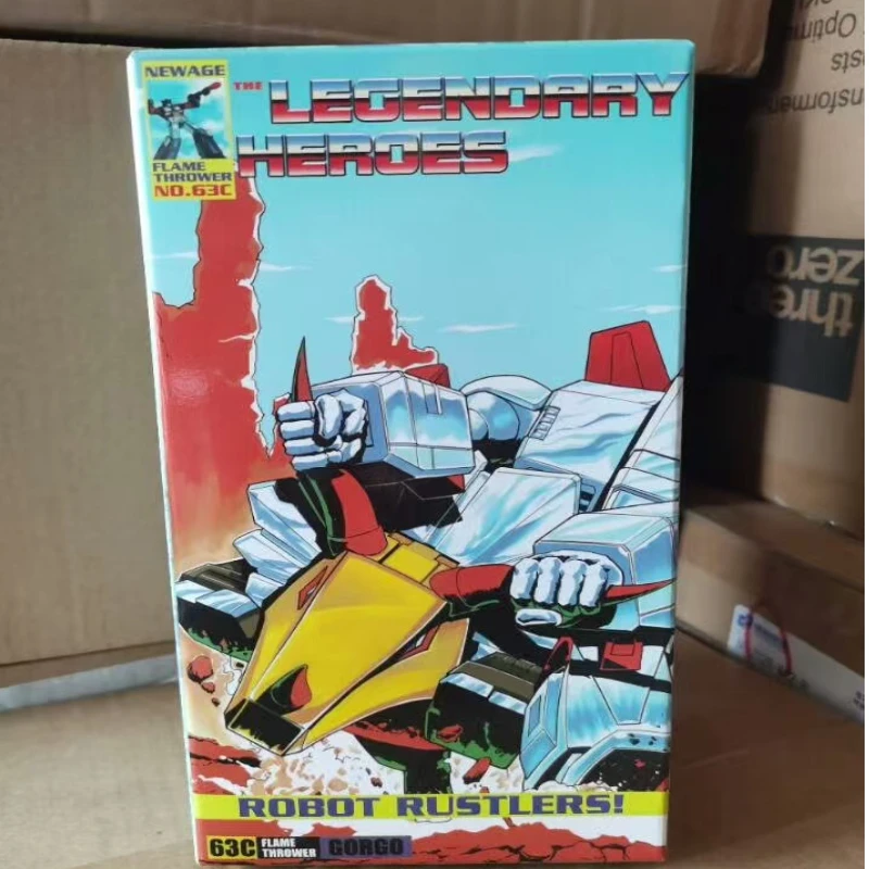 Juguetes en stock listos Transformer G1NA-H63CSlag Figura coleccionable para entusiastas modelo de robot juguetes calientes figuras de acción regalo exquisito