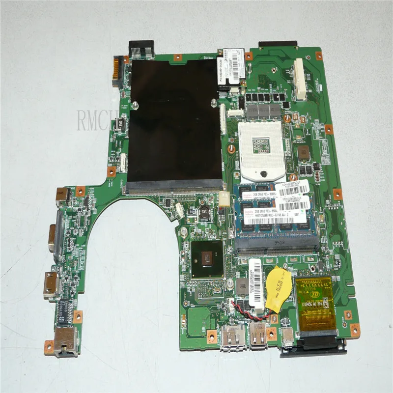 

Mainboard MS-16561 VER2.1 4GB DDR3 RAM FOR MSI GT640 GX640 MS-1656 Notebook